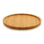 Snack tray Brown Bamboo 20 x 1,5 x 20 cm (12 Units) by Kinvara, Plates and dishes - Ref: S3614861, Price: 40,47 €, Discount: %