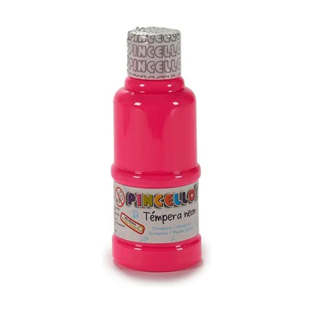 Tempera Neon Pink 120 ml (12 Units) by Pincello, Paints - Ref: S3615183, Price: 8,47 €, Discount: %