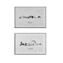 Cuadro Ciudad Negro Blanco Aglomerado (81,5 x 3 x 121 cm) (3 Unidades) de Gift Decor, Frontones decorativos - Ref: S3615469, ...