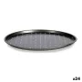 Baking tray Pizza Grey Carbon steel 33 x 1 x 33 cm (24 Units) by Kinvara, Roasting Pans - Ref: S3615497, Price: 51,57 €, Disc...