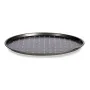 Baking tray Pizza Grey Carbon steel 33 x 1 x 33 cm (24 Units) by Kinvara, Roasting Pans - Ref: S3615497, Price: 51,57 €, Disc...