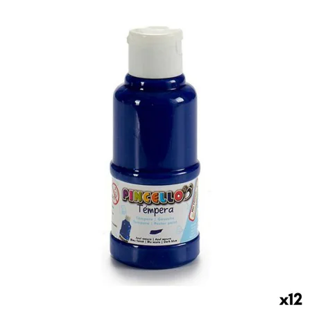 Tempera Dark blue (120 ml) (12 Units) by Pincello, Paints - Ref: S3615534, Price: 10,20 €, Discount: %