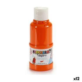 Tempera Orange (120 ml) (12 Units) by Pincello, Paints - Ref: S3615538, Price: 10,20 €, Discount: %