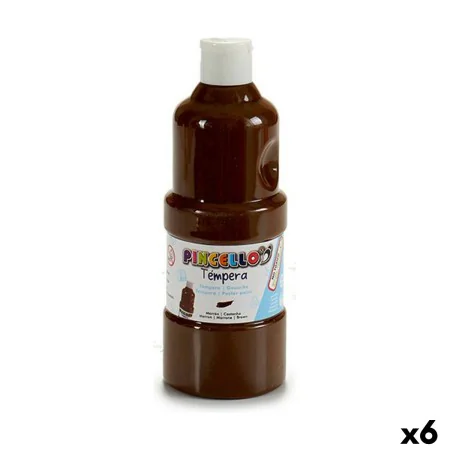 Témperas Marrón 400 ml (6 Unidades) de Pincello, Pinturas - Ref: S3615551, Precio: 8,77 €, Descuento: %