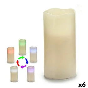 LED Candle 7,5 x 14,8 x 7,5 cm (6 Units) by Gift Decor, Candles - Ref: S3615574, Price: 22,47 €, Discount: %