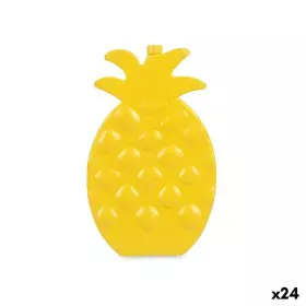 Arrefecedor de Garrafas Abacaxi Amarelo Plástico (200 ml) (1,5 x 20 x 13 cm) (24 Unidades) de BigBuy Home, Refrigerador de ga...