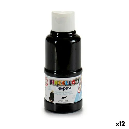 Tempera Black (120 ml) (12 Units) by Pincello, Paints - Ref: S3615928, Price: 10,20 €, Discount: %