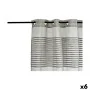 Curtain Stripes Dark grey 6 Units (140 x 0,1 x 260 cm) by Gift Decor, Curtains - Ref: S3616059, Price: 66,50 €, Discount: %