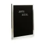 Pintura Prateado Preto Painel 144 Letras (2,5 x 50,5 x 40,5 cm) (12 Unidades) de Gift Decor, Frontões decorativos - Ref: S361...