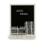 Cadre Noir Blanc Panneau 144 Lettres (2,5 x 50,5 x 40,5 cm) (12 Unités) de Gift Decor, Décorations murales - Réf : S3616171, ...