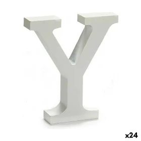 Lettre Y Bois Blanc (2 x 16 x 14,5 cm) (24 Unités) de Pincello, Lettres et chiffres - Réf : S3616256, Prix : 14,02 €, Remise : %