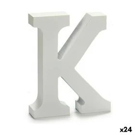 Lettera K Legno Bianco (2 x 16 x 14,5 cm) (24 Unità) di Pincello, Lettere e numeri - Rif: S3616261, Prezzo: 14,02 €, Sconto: %