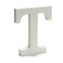 Lettre T Bois Blanc (1,8 x 21 x 17 cm) (12 Unités) de Pincello, Lettres et chiffres - Réf : S3616266, Prix : 9,52 €, Remise : %