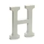 Lettre H Bois Blanc (1,8 x 21 x 17 cm) (12 Unités) de Pincello, Lettres et chiffres - Réf : S3616267, Prix : 9,52 €, Remise : %