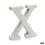 Lettre X Bois Blanc (2 x 16 x 14,5 cm) (24 Unités) de Pincello, Lettres et chiffres - Réf : S3616269, Prix : 14,02 €, Remise : %