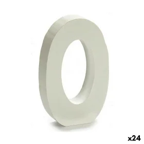 Numéro Bois Blanc (2 x 16 x 14,5 cm) (24 Unités) de Pincello, Lettres et chiffres - Réf : S3616284, Prix : 14,62 €, Remise : %