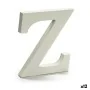 Lettera Z Legno Bianco (1,8 x 21 x 17 cm) (12 Unità) di Pincello, Lettere e numeri - Rif: S3616285, Prezzo: 9,52 €, Sconto: %