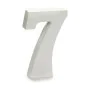 Number 7 Wood White (2 x 16 x 14,5 cm) (24 Units) by Pincello, Letters & Numbers - Ref: S3616296, Price: 14,02 €, Discount: %