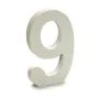 Number 9 Wood White (1,8 x 21 x 17 cm) (12 Units) by Pincello, Letters & Numbers - Ref: S3616309, Price: 9,52 €, Discount: %