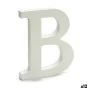 Lettre B Bois Blanc (1,8 x 21 x 17 cm) (12 Unités) de Pincello, Lettres et chiffres - Réf : S3616313, Prix : 9,52 €, Remise : %