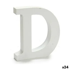 Lettera D Legno Bianco (2 x 16 x 14,5 cm) (24 Unità) di Pincello, Lettere e numeri - Rif: S3616319, Prezzo: 14,02 €, Sconto: %