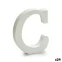 Lettre C (24 Unités) Blanc Bois 2 x 11 cm de Pincello, Lettres et chiffres - Réf : S3616331, Prix : 14,02 €, Remise : %