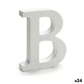 Buchstabe B Holz Weiß (2 x 16 x 14,5 cm) (24 Stück) von Pincello, Buchstaben & Zahlen - Ref: S3616336, Preis: 14,02 €, Rabatt: %