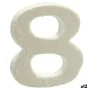 Number Number 8 polystyrene 2 x 15 x 10 cm (12 Units) by Pincello, Wall decorations - Ref: S3616368, Price: 3,35 €, Discount: %