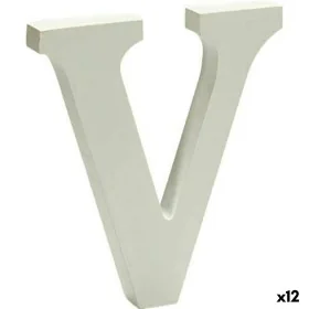 Letter Letter V 1 x 15 x 13,5 cm (12 Units) by Pincello, Wall decorations - Ref: S3616377, Price: 3,35 €, Discount: %