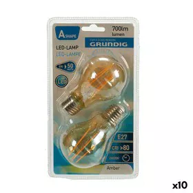 LED lamp Grundig 8 W 2300 K E27 Amber 700 lm (10Units) (6 x 10 x 6 cm) by Grundig, LED Bulbs - Ref: S3616540, Price: 93,96 €,...