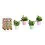 Pot Rose Lila Blanc Vert Argile (16,5 x 16 x 16,5 cm) (120 Unités) de Ibergarden, Pots de fleurs - Réf : S3616760, Prix : 309...