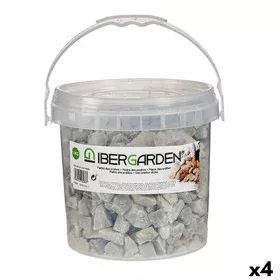 Deko-Steine 3 Kg Hellgrau (4 Stück) von Ibergarden, Dekorative Steine - Ref: S3616763, Preis: 10,15 €, Rabatt: %