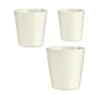 Conjunto de Vasos Branco Argila (6 Unidades) de Ibergarden, Vasos para flores - Ref: S3616776, Preço: 44,65 €, Desconto: %