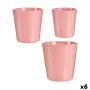 Set of pots Pink Clay (6 Units) by Ibergarden, Flower Pots - Ref: S3616777, Price: 44,65 €, Discount: %