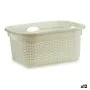 Basket White Plastic 25 L 42,5 x 25,5 x 63,5 cm (12 Units) by Kipit, Storage boxes and chests - Ref: S3616847, Price: 70,46 €...