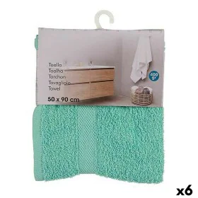 Toalla de baño 50 x 90 cm Turquesa (6 Unidades) de Berilo, Toallas - Ref: S3617392, Precio: 19,66 €, Descuento: %