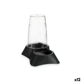 Mangeoir pour animaux Transparent Anthracite polypropylène 650 ml 12,5 x 18 x 19 cm de Mascow, Assiettes - Réf : S3617411, Pr...