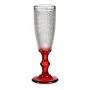 Copa de champán Rojo Transparente Puntos Vidrio 6 Unidades (180 ml) de Vivalto, Copas de champán - Ref: S3617421, Precio: 18,...