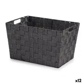 Cesta Negro Tela 25 x 20 x 35 cm (12 Unidades) de Kipit, Cajas - Ref: S3617558, Precio: 58,23 €, Descuento: %