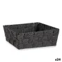 Basket Braiding Black Cloth 2,4 L 20 x 8 x 24 cm (24 Units) by Kipit, Storage boxes and chests - Ref: S3617566, Price: 45,76 ...