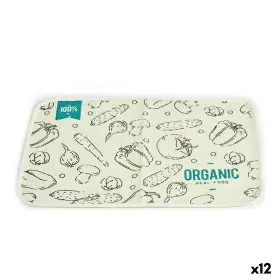 Place mat White Green (33 x 0,3 x 48 cm) (12 Units) by Kinvara, Place Mats - Ref: S3617722, Price: 18,71 €, Discount: %