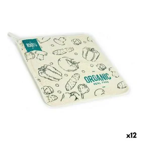 Kitchen Cloth White Green (50 x 0,3 x 50 cm) (12 Units) by Kinvara, Dish Cloth & Towels - Ref: S3617728, Price: 22,19 €, Disc...