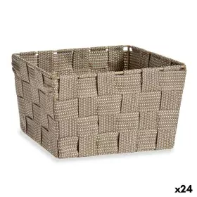 Cestino Intrecciato Marrone Stoffa (15 x 11 x 20 cm) (24 Unità) di Kipit, Scatole e cassapanche - Rif: S3617772, Prezzo: 39,9...