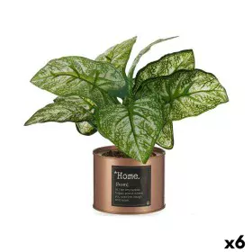 Decorative Plant Home Copper Can (26 x 26 x 26 cm) (6 Units) by Ibergarden, Artificial Plants - Ref: S3617837, Price: 54,74 €...