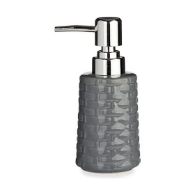 Soap Dispenser Ceramic Silver Grey 6 Units (350 ml) by Berilo, Stands and dispensers - Ref: S3618126, Price: 14,58 €, Discoun...