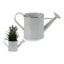 Decorative watering can Metal White Silver (15,7 x 18 x 35,5 cm) (12 Units) by Ibergarden, Ornaments - Ref: S3618233, Price: ...