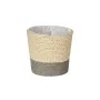 Cache-pot Gris Naturel Corde Plastique 11 x 10,5 x 11 cm (24 Unités) de Ibergarden, Cache-pots - Réf : S3618406, Prix : 39,34...