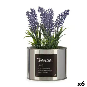 Planta Decorativa Plástico Lavanda Lata 6 Unidades de Ibergarden, Plantas - Ref: S3618425, Precio: 37,20 €, Descuento: %