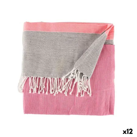 Foulard Multiuso Righe 160 x 200 cm Rosa (12 Unità) di Gift Decor, Copriletti - Rif: S3618489, Prezzo: 130,78 €, Sconto: %