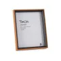 Cadre photo Verre Noir Marron Bois MDF (22 x 27 x 3 cm) (6 Unités) de Gift Decor, Cadres muraux et de table - Réf : S3618570,...